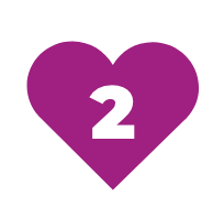 #2 heart Icon Bullet Point